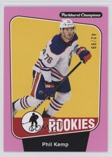 2024-25 Parkhurst Champions Rookies Shell Pink Border 42/99 Phil Kemp #279 0s0n