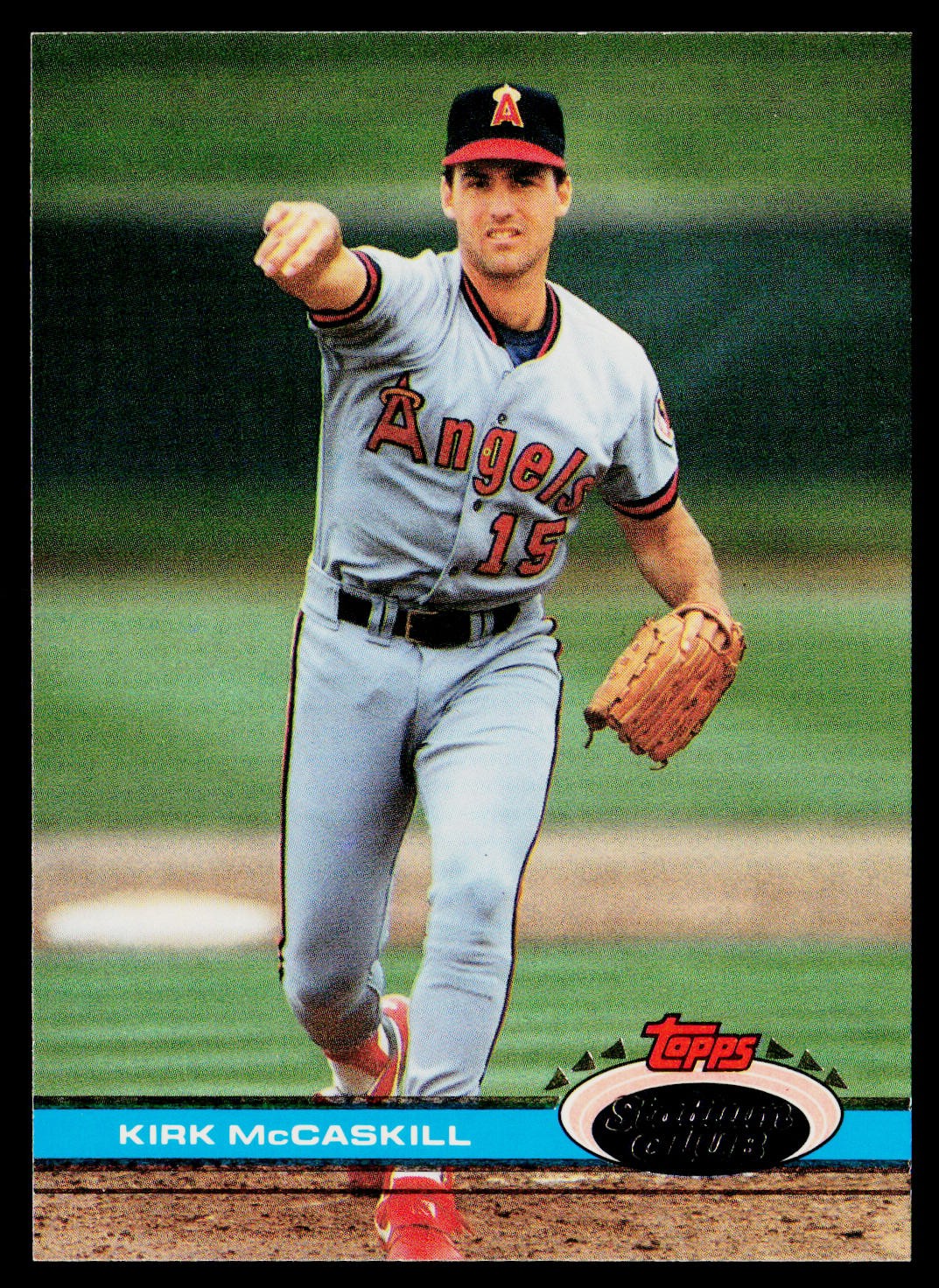 1991 Stadium Club #313 Kirk McCaskill