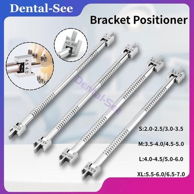 Dental Orthodontic Bracket Positioning Gauge Movable Head S.S Instruments