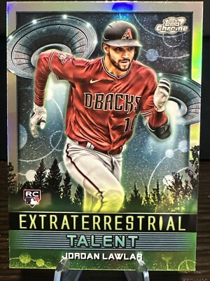 2024 Topps Cosmic Chrome Extraterrestrial Talent ET-18 Jordan Lawlar Rookie