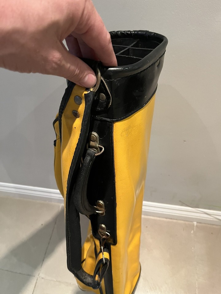 VINTAGE GOLF CARRY BAG USED eBay