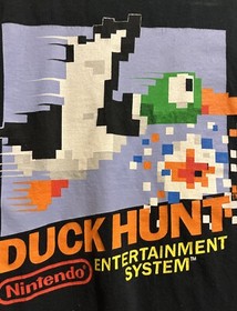 Nintendo NES Duck Hunt Retro Style Video Gun Game T Shirt Medium