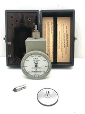Vintage Jones Single Range Model 1600-2 Hand Tachometer W Stop Button Feature