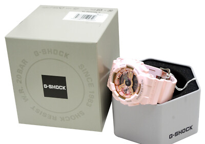 Casio GMAS110MP-4A1 G-Shock pink rose gold Analog Digital  display picture 2