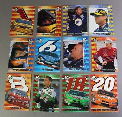2001 Press Pass Stealth NASCAR Auto Racing Trading Cards - Your Choice