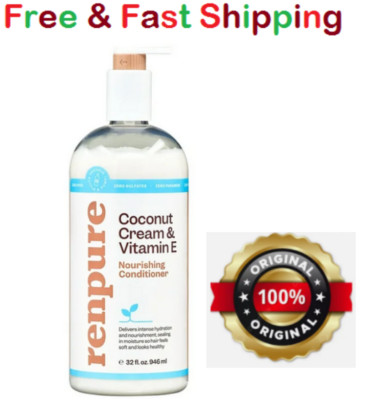 Renpure Coconut Cream & Vitamin E Nourishing Hair Conditioner 32 fl oz.