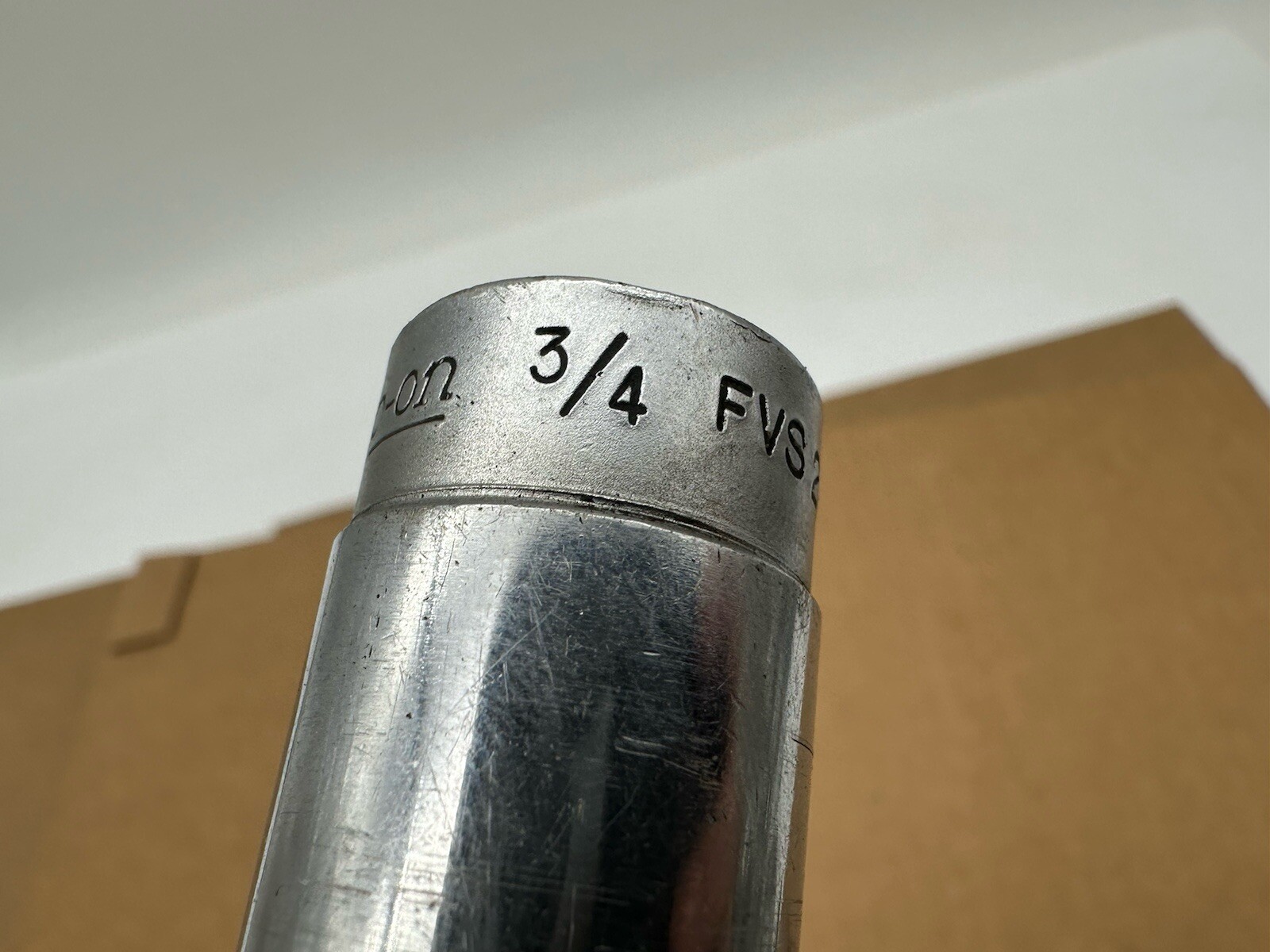 Snap On FVS241 3/8 Drive 3/4"12 Point Deep Socket Underline Logo Made in USA VGC