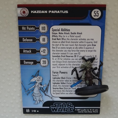 STAR WARS Miniatures Battles - MULTILIST Selection 25mm WEST END GAMES 1989 A45 - Picture 33 of 51