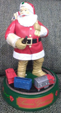 Coca-Cola Santa Claus Mechanical Coin Bank Vintage