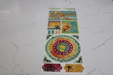 BoBunny A Gift of Love Sandcastle Cardstock Stickers Pictures Scrapbooking Craft