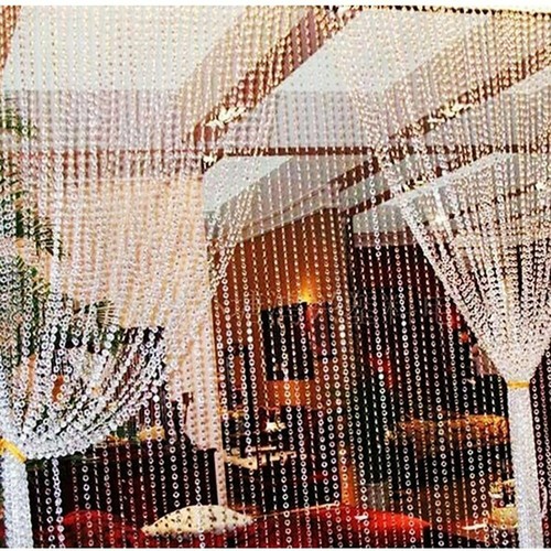 99 Ft. Clear, Crystal-Like Beads by Roll - Picture 3 of 7