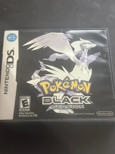Pokemon Black Version (Nintendo DS, 2011) CIB Complete In Box Tested