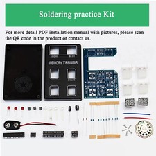 Handheld Game Memory Training Game Toy Electronic Soldering Practice DIY Kit