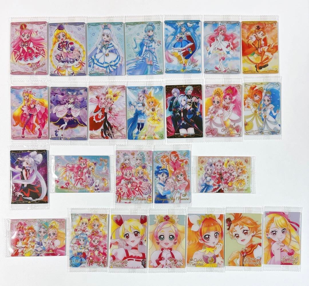 PreCure Pretty cure Wafer Card Vol.9 Complete set All 26 PreCure Pretty cure Wafer Card Vol.9 Complete set All 26
