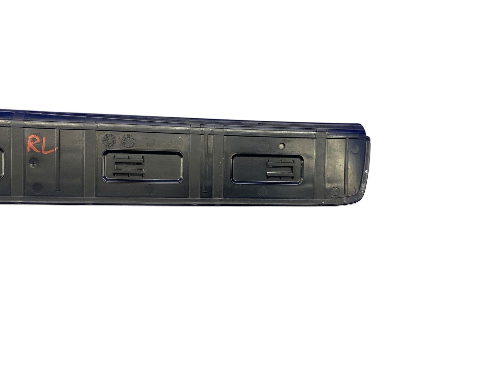 2009-2014 ROLLS ROYCE GHOST REAR LEFT DOOR SILL TRIM COVER PLATE SILVER 7200423