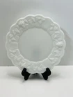Vintage Plate Paneled Grape Milk Glass Dinner Plate WESTMORELAND 8.5 in