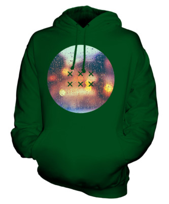 DROPS OF RAIN FASHION PRINT UNISEX HOODIE MENS WOMENS LADIES TOP FESTIVAL TRENDY
