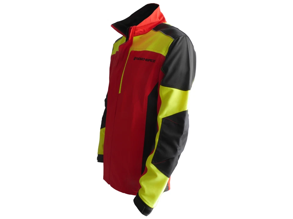 SÄGENSPEZI Forst- und Funktionsjacke wetterfest Workwear S1 Ultra neon S - 3XL - Bild 2 von 4