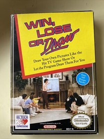 WIN, LOSE, OR DRAW (Nintendo, NES) New in Box  Never Played
