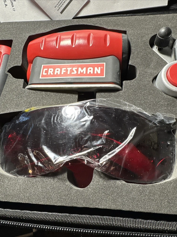 Craftsman Laser Level Trac Combo Kit 4 in 1 Measuring Tool Set #9-48255