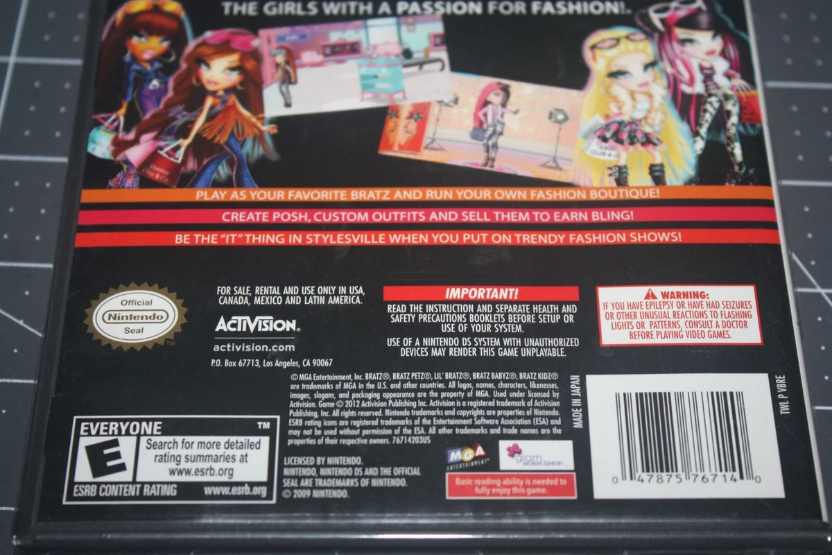 Bratz fashion shop boutique ds
