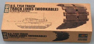 Trumpeter 2033 1:35 U.S. T158 Track Links (Workable) For M-1A1 / M-1A2 Abrams