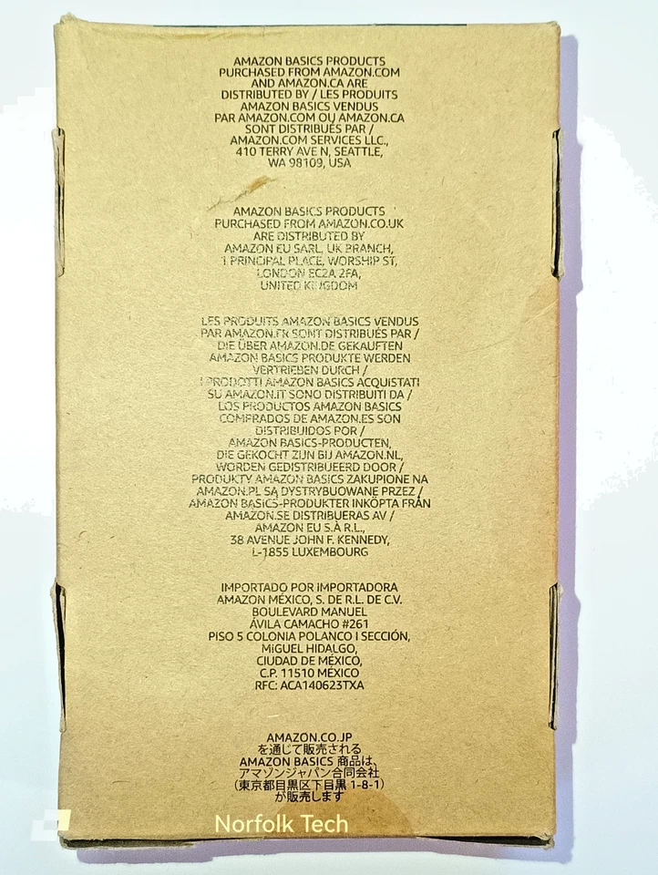 Amazon Basics USB 2.0 A Male to Micro B Charge Cable 6ft /1.8m Quick delivery OB - Image 2 of 3