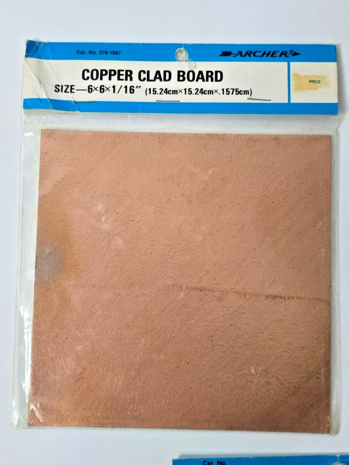 Vintage Radio Shack Copper Clad Board Lot  NOS  - Image 2 of 4