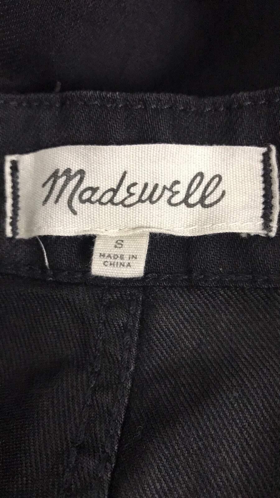Madewell Skinny Overalls: Raw-Hem Edition womens size small. image 10