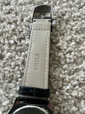セイコー クォーツ　デイデイト　SNT006P1 5Y66-0AB0 SEIKO 5Y66-0AB0 Silver Day Date Men's Quartz Watch JAPAN