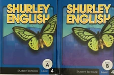 Shurley English Level 4 Student Textbook Set Book A & B Hardcover