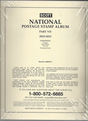 Scott National US Page Set Part VII 2010-2015 100NTL7