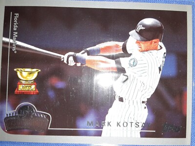 1999 Topps - Mark Kotsay #91 ROOKIE GOLD CUP