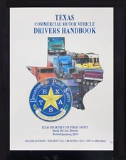 TX Drivers License Manual Fits Commercial CDL Training Texas Handbook CDL