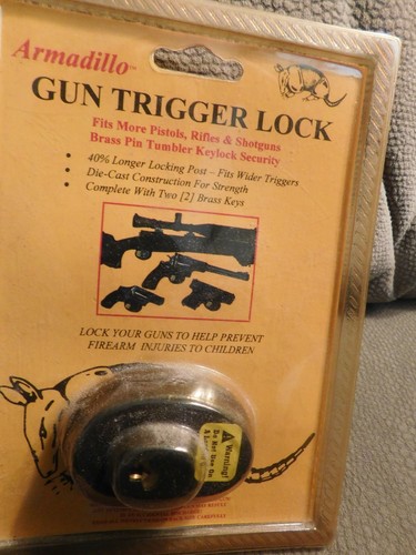Armadillo Gun Trigger Lock Vintage 688948090019| eBay