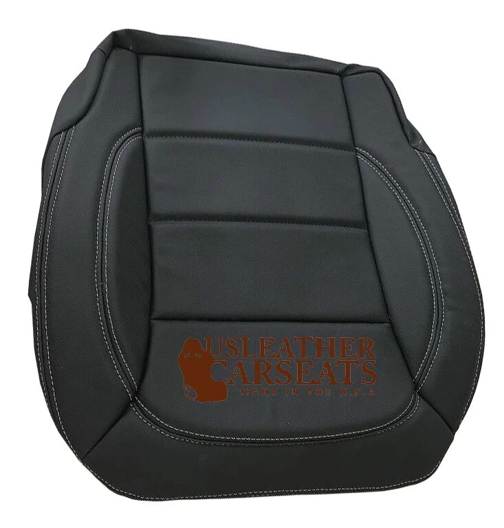 Cubierta de asiento de cuero inferior del conductor negra para Mercedes Benz ML350 ML400 2012-2015 Foto 4 de 4