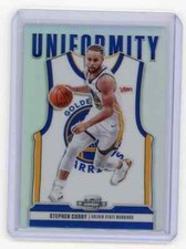 2020-21 Contenders Optic Uniformity STEPHEN CURRY SP Silver Prizm Holo # 2