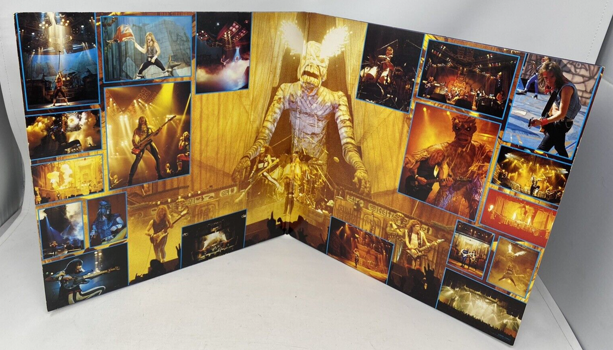 Iron Maiden Live After Death 1985 double album LP original