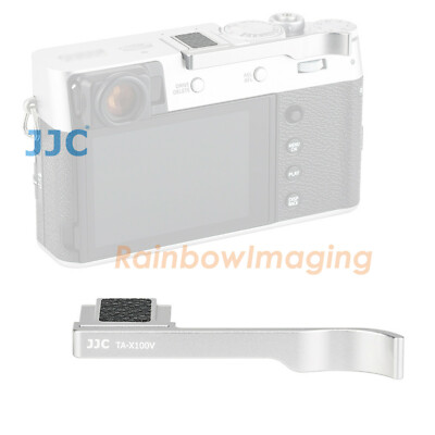 JJC Silver Alumnium Alloy Thumbs Up Grip Holder for Fujifilm X100VI X100F X-E3