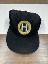 Black With Gold H Logo Hat Cap Strap Back 1-27-18 One Twenty Seven Eighteen