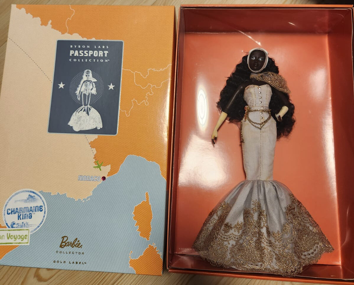 Barbie Byron Lars Charmaine King Mattel R4541 Gold Label *NRFB