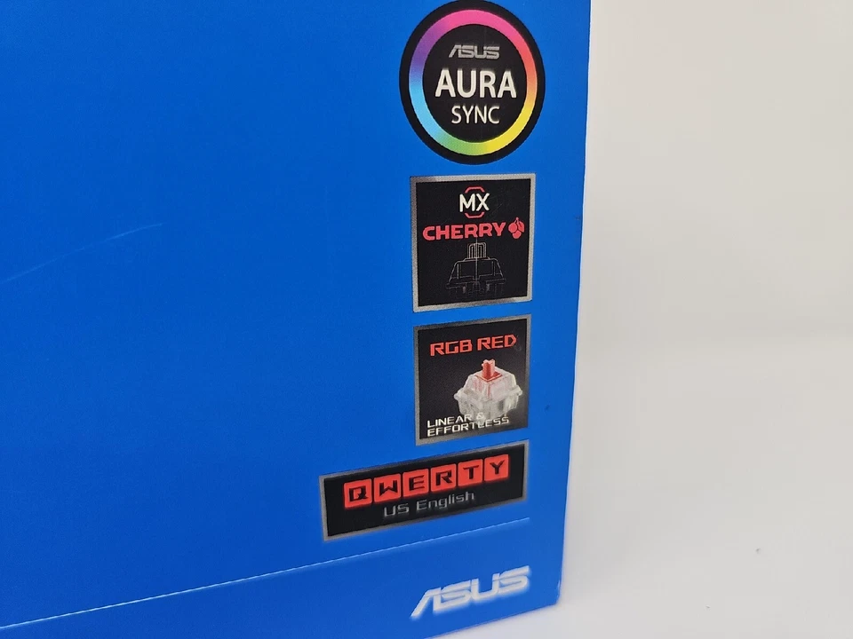 ASUS ROG Strix Scope TKL Gundam Edition Mechanical Keyboard Cherry MX Red - NEW - Image 3 of 3