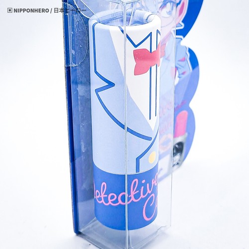 DETECTIVE CONAN LOVISIA LIP BALM CLEAR COLOR Edogawa Case Closed Anime NEW Japan - Picture 8 of 13