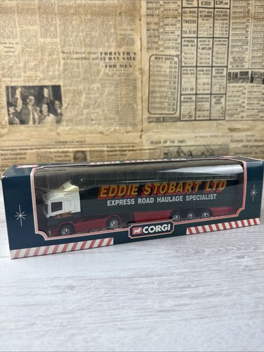 Corgi Classics - Eddie Stobart Ltd -59503 Scania Curtainside Trailer Boxed - Picture 1 of 4