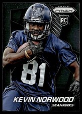 2014 Panini Prizm Kevin Norwood Rookie Seattle Seahawks #220