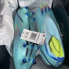 Adidas X Speedportal SG Elite Aqua Blue Soccer Cleats Mens Size 11 GW8420
