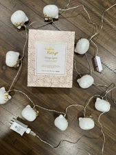 POTTERY BARN Teen Hello Kitty String Lights Plug-In Dorm Room Decor Used Working