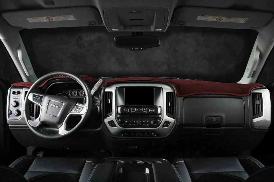 For Lincoln MKZ 2007-2009 Coverking CDCP7LN7058 Polycarpet Red Custom Dash Cover Foto 4 de 4