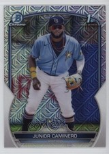 2023 Bowman Chrome Prospects Mega Box Mojo Refractor Junior Caminero 12xs