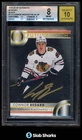 2023 SP AUTHENTIC #110 CONNOR BEDARD FUTURE WATCH AUTO BLACK ROOKIE RC SSP BGS 8